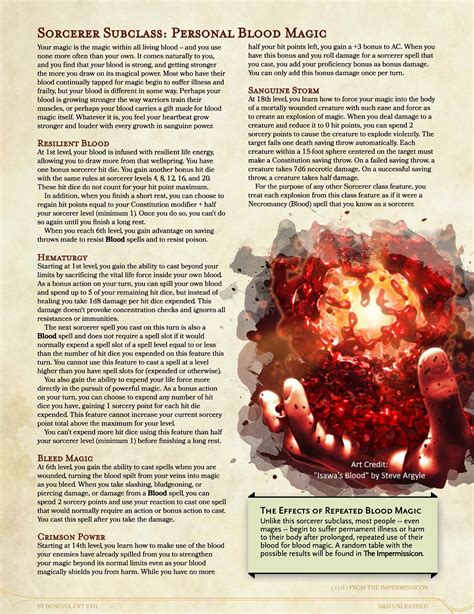 blood sorcerer.